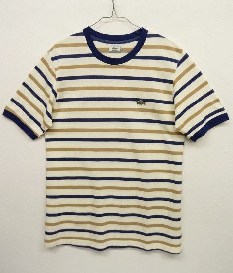 画像: フランス製 CHEMISE LACOSTE Tシャツ ボーダー (VINTAGE) 「T-Shirt」 入荷しました。