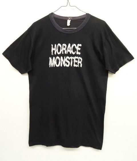 画像: 70'S HORACE MONSTER Tシャツ BLACK (VINTAGE) 「T-Shirt」 入荷しました。