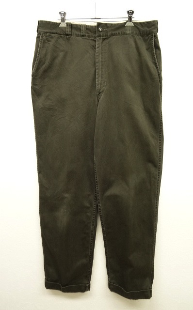 画像: 60'S PENNEY'S BIG MAC チノパンツ TALONジップ ブラック (VINTAGE) 「Bottoms」 入荷しました。