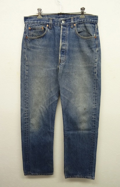 画像: 90'S LEVIS 501 デニム USA製 W35L32 (VINTAGE) 「Bottoms」 入荷しました。