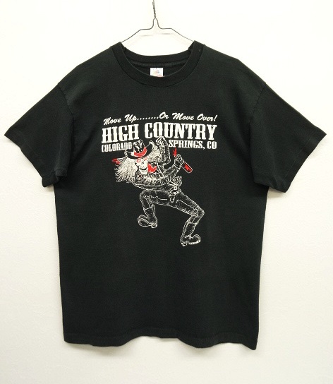 画像: 80'S HIGH COUNTRY CUSTOM CYCLES スカルプリント Tシャツ USA製 (VINTAGE) 「T-Shirt」 入荷しました。