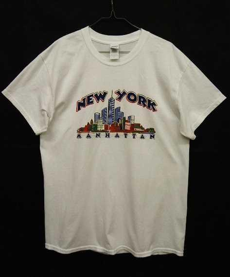 画像: 90'S NEWYORK マンハッタン Tシャツ ホワイト (USED) 「T-Shirt」 入荷しました。