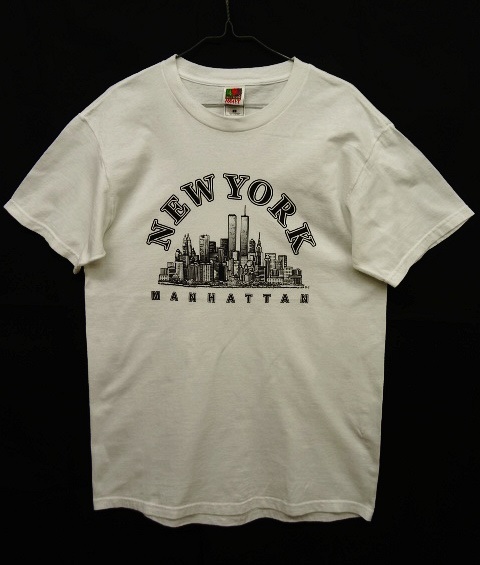 画像: 90'S NEWYORK マンハッタン Tシャツ ホワイト (USED) 「T-Shirt」 入荷しました。