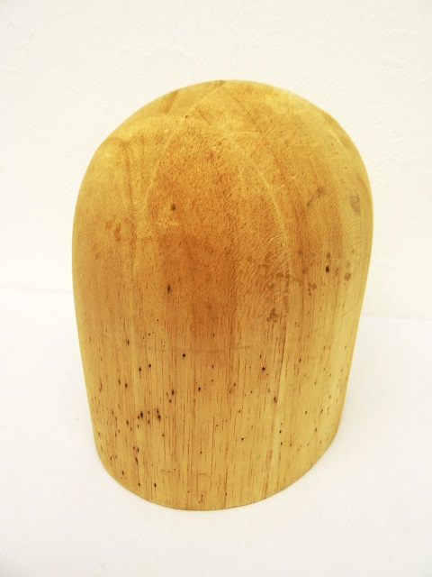 画像: ウッド ヘッドトルソー ハットスタンド (ANTIQUE) 「Antique Goods」 入荷しました。