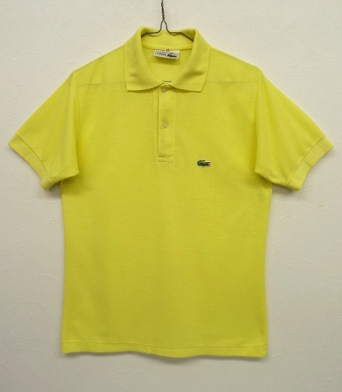 画像: フランス製 CHEMISE LACOSTE L1212 ポロシャツ (VINTAGE) 「S/S Polo」 入荷しました。