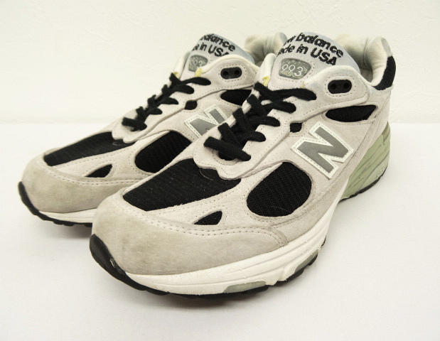 画像: New Balance US993M1 カスタムカラー グレー/ブラック USA製 (廃盤モデル) 「Shoes」 入荷しました。