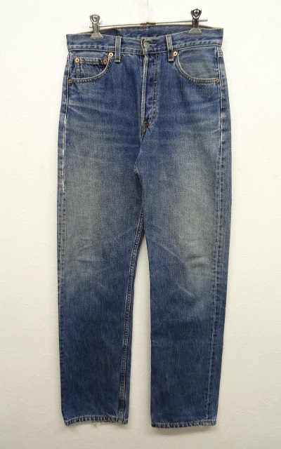 画像: 90'S LEVIS 501 デニム USA製 W29L32 (VINTAGE) 「Bottoms」 入荷しました。