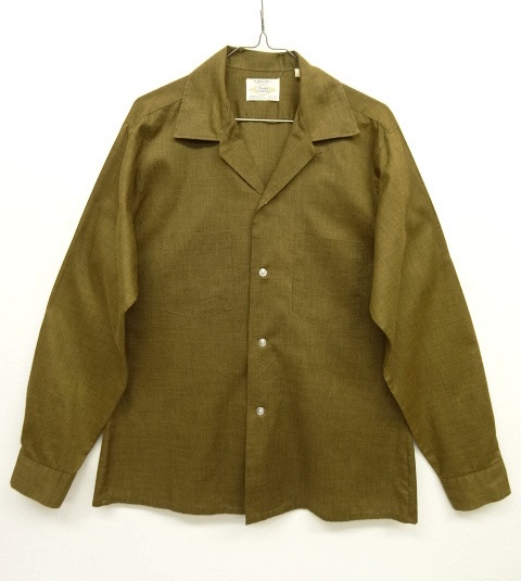 画像: 60'S ARROW 長袖 オープンカラーシャツ USA製 (VINTAGE) 「L/S Shirt」 入荷しました。