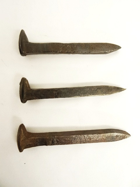 画像: アイアン製 特大 釘 ネイルフック 3本セット (ANTIQUE) 「Antique Goods」 入荷しました。