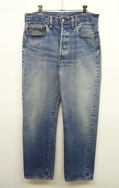画像: 80'S LEVIS 501 赤耳 デニム USA製 W34L33 (VINTAGE) 「Bottoms」 入荷しました。
