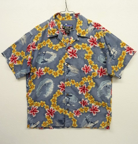 画像: PATALOHA 半袖 アロハシャツ ブルーベース/サーフ柄 (VINTAGE) 「S/S Shirt」 入荷しました。