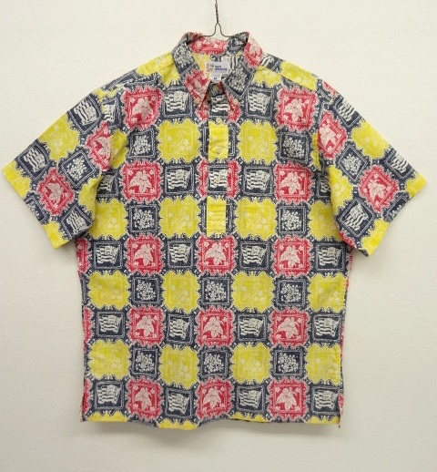 画像: 90'S REYN SPOONER アロハシャツ ラハイナ柄 ハワイ製 (VINTAGE) 「S/S Shirt」 入荷しました。
