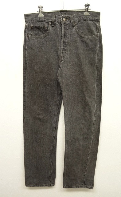 画像: 90'S LEVIS 501 デニム BLACK USA製 W31L30 (VINTAGE) 「Bottoms」 入荷しました。