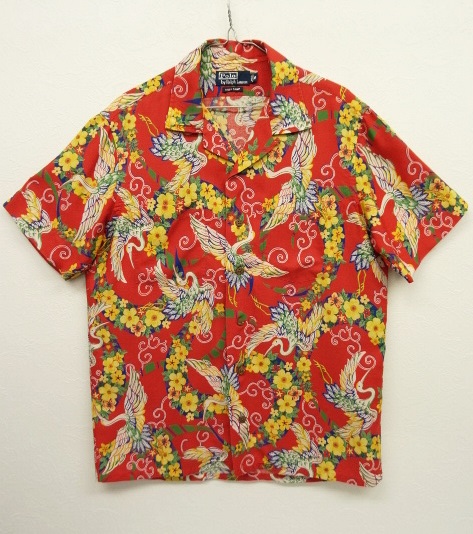 画像: 90'S RALPH LAUREN ビスコース オープンカラー アロハシャツ (VINTAGE) 「S/S Shirt」 入荷しました。