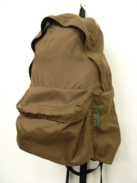 画像: Herve Chapelier ナイロン バックパック ブラウン USA製 (USED) 「Bag」 入荷しました。