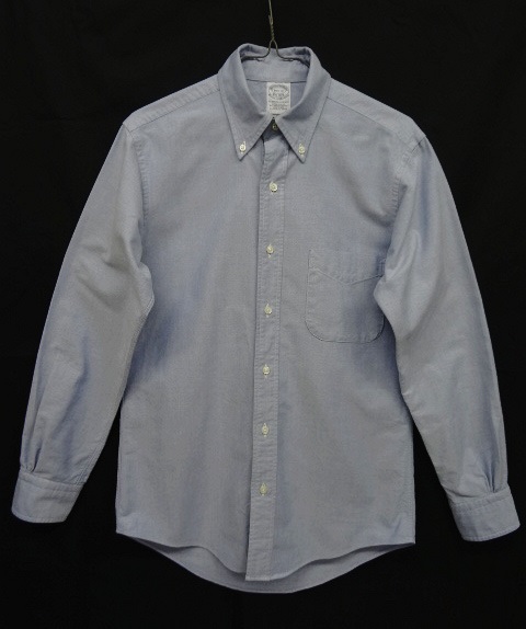 画像: BROOKS BROTHERS オックスフォード BDシャツ ブルー USA製 (USED) 「L/S Shirt」 入荷しました。