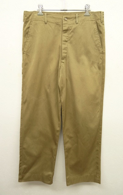 画像: 80'S ギリシャ軍 チノパンツ (VINTAGE) 「Bottoms」 入荷しました。