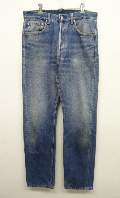 画像: 90'S LEVIS 501 デニム USA製 W34L36 (VINTAGE) 「Bottoms」 入荷しました。