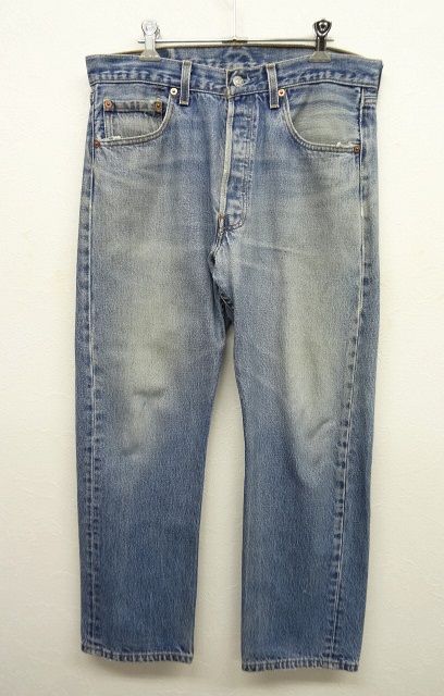 画像: 90'S LEVIS 501 デニム USA製 W34L30 (VINTAGE) 「Bottoms」 入荷しました。