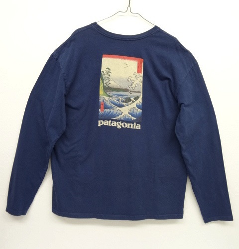 画像: PATAGONIA "冨士三十六景　駿河薩タ之海上" 長袖 Tシャツ USA製 (VINTAGE) 「T-Shirt」 入荷しました。