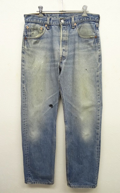 画像: 90'S LEVIS 501 デニム USA製 W33L33 (VINTAGE) 「Bottoms」 入荷しました。