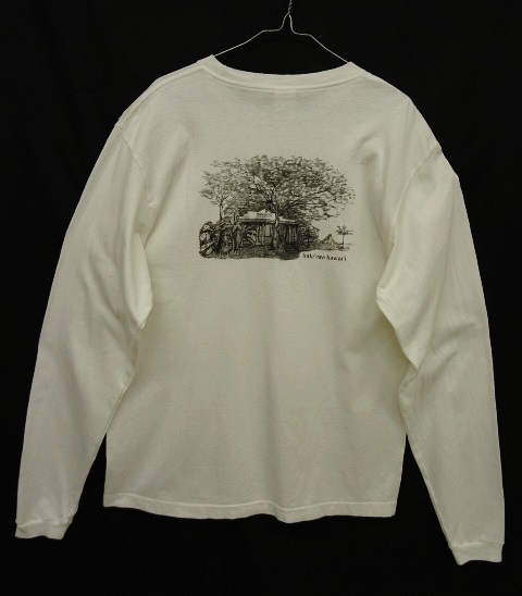 画像: PATAGONIA "HALEIWA STORE" スケッチ 長袖 Tシャツ (VINTAGE) 「T-Shirt」 入荷しました。