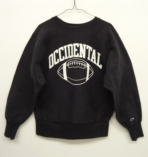 画像: 90'S CHAMPION 刺繍タグ リバースウィーブ ネイビー USA製 (VINTAGE) 「Sweat Shirt」 入荷しました。