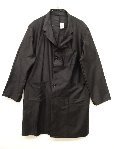 画像: イタリア軍 ワークコート ブラック (DEADSTOCK) 「Jacket」 入荷しました。
