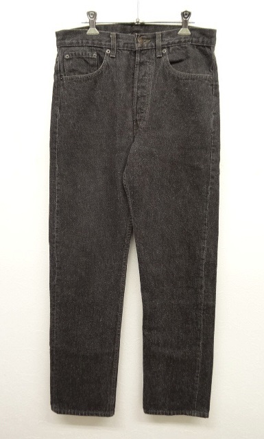 画像: 90'S LEVIS 501 デニム BLACK USA製 W31L32 (VINTAGE) 「Bottoms」 入荷しました。
