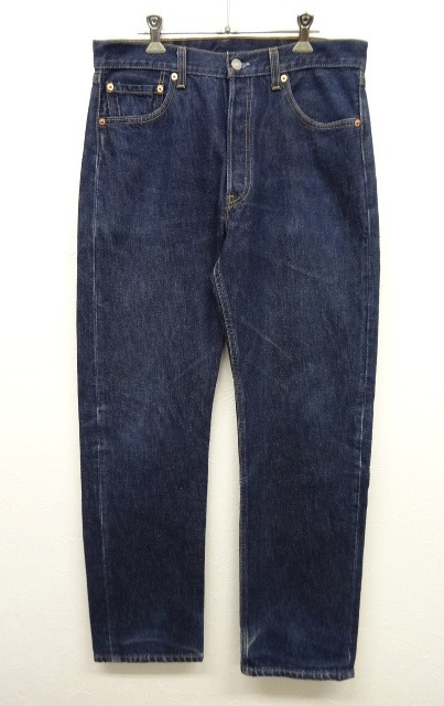 画像: 90'S LEVIS 501 デニム INDIGO USA製 W34L32 (VINTAGE) 「Bottoms」 入荷しました。