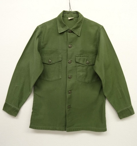 画像: 60'S アメリカ軍 US ARMY 2nd MODEL OG107 ファティーグシャツ (VINTAGE) 「L/S Shirt」 入荷しました。