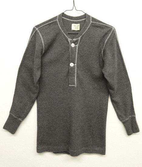 画像: 80'S アメリカ軍 US ARMY ヘンリーネック ロンT (VINTAGE) 「T-Shirt」 入荷しました。