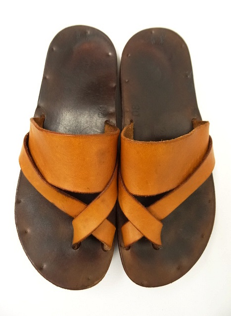 画像: JUTTA NEUMANN "FRANK" ビルケンソール レザーサンダル USA製 (USED) 「Shoes」 入荷しました。