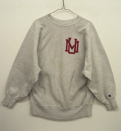 画像: 90'S CHAMPION 刺繍タグ リバースウィーブ 両面プリント USA製 (VINTAGE) 「Sweat Shirt」 入荷しました。