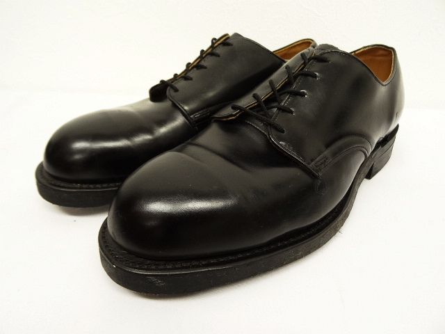 画像: 70'S USAS レザー サービスシューズ BLACK (DEADSTOCK) 「Shoes」 入荷しました。