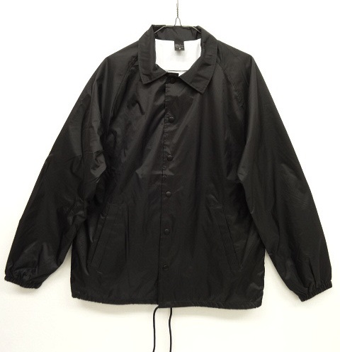 画像: BEIMAR 裏地付き ナイロン コーチジャケット BLACK (NEW) 「Jacket」 入荷しました。