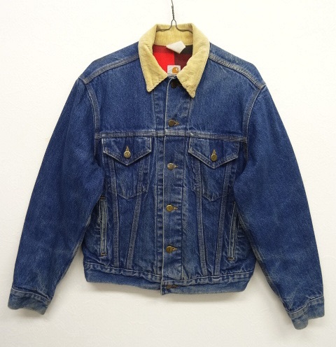 画像: 80'S CARHARTT 100周年記念モデル 裏地付き デニムジャケット USA製 (VINTAGE) 「Jacket」 入荷しました。