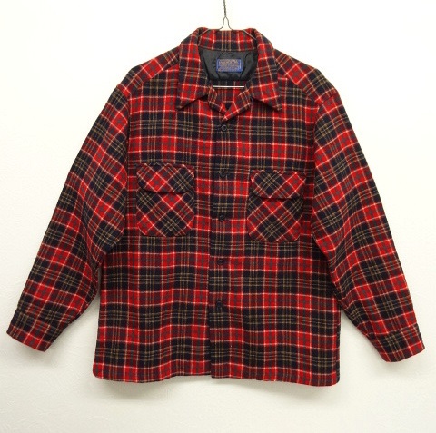 画像: 70'S PENDLETON オープンカラー ウールシャツ USA製 (VINTAGE) 「L/S Shirt」 入荷しました。