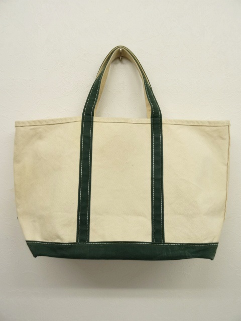 画像: 90'S LL Bean キャンバス トートバッグ USA製 GREEN (VINTAGE) 「Bag」 入荷しました。