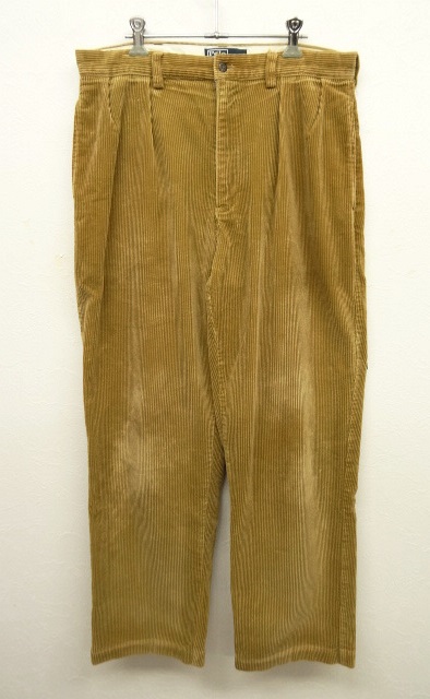 画像: 90'S RALPH LAUREN ツープリーツ 太畝 コーデュロイパンツ (VINTAGE) 「Bottoms」 入荷しました。
