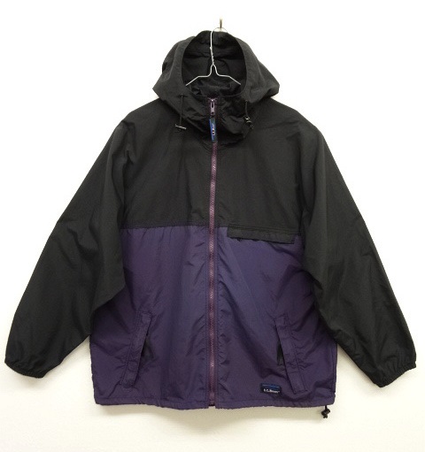 画像: 80'S L.L.Bean 山タグ カラーブロック ナイロンパーカー USA製 (VINTAGE) 「Jacket」 入荷しました。