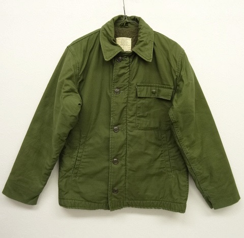 画像: 60'S アメリカ軍 US NAVY "A-2" バックステンシル入り デッキジャケット (VINTAGE) 「Jacket」 入荷しました。
