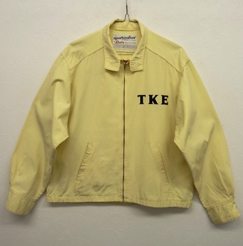 画像: 60'S SPORTCRAFTER by RUGBY ドリズラージャケット CONMARジップ (VINTAGE) 「Jacket」 入荷しました。