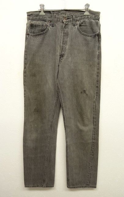 画像: 90'S LEVIS 501 デニム BLACK USA製 W32L32 (VINTAGE) 「Bottoms」 入荷しました。
