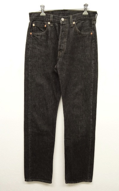 画像: 90'S LEVIS 501 デニム BLACK USA製 W29L32 (VINTAGE) 「Bottoms」 入荷しました。