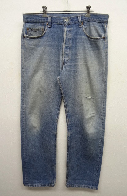 画像: 80'S LEVIS 501 デニム USA製 W36L32 (VINTAGE) 「Bottoms」 入荷しました。