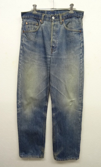 画像: 90'S LEVIS 501 デニム USA製 W31L30 (VINTAGE) 「Bottoms」 入荷しました。