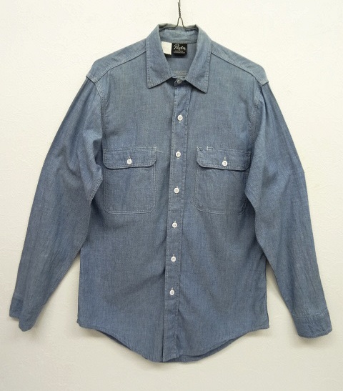 画像: 70'S PRENTISS コットン100% シャンブレーシャツ USA製 (VINTAGE) 「L/S Shirt」 入荷しました。