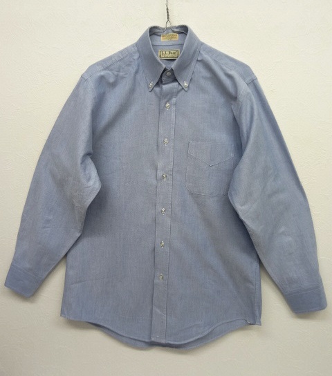 画像: 80'S L.L.Bean オックスフォード BDシャツ USA製 (VINTAGE) 「L/S Shirt」 入荷しました。