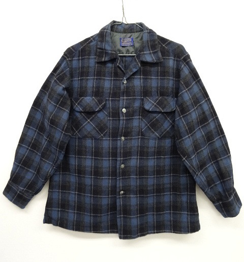画像: 60'S PENDLETON オープンカラー ウールシャツ USA製 (VINTAGE) 「L/S Shirt」 入荷しました。